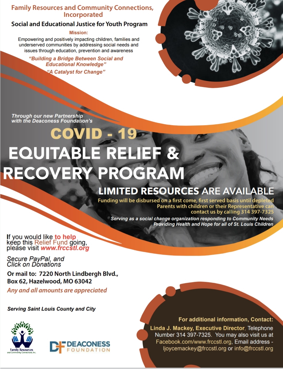 Recovery Incentives Program COVID-19 Equitable Relief & Recovery Program – Family Resources ...